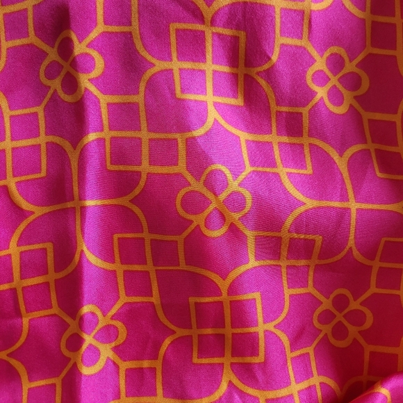 Milly Of New York Silk Halter Maxi Dress, VGUC, Size 12 - Picture 6 of 8